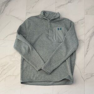 Under Armour Heather Quarter- zip (button) Pullover